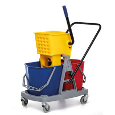 Carro para Limpeza - Balde Duplo c/ Espremedor - 34 litros Carro para Limpeza - Balde Duplo c/ Espremedor - 34 litros